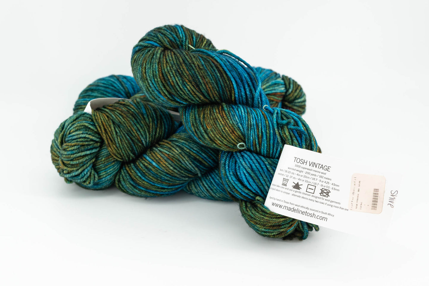 madelinetosh Tosh Vintage - Lot of 4 Skeins