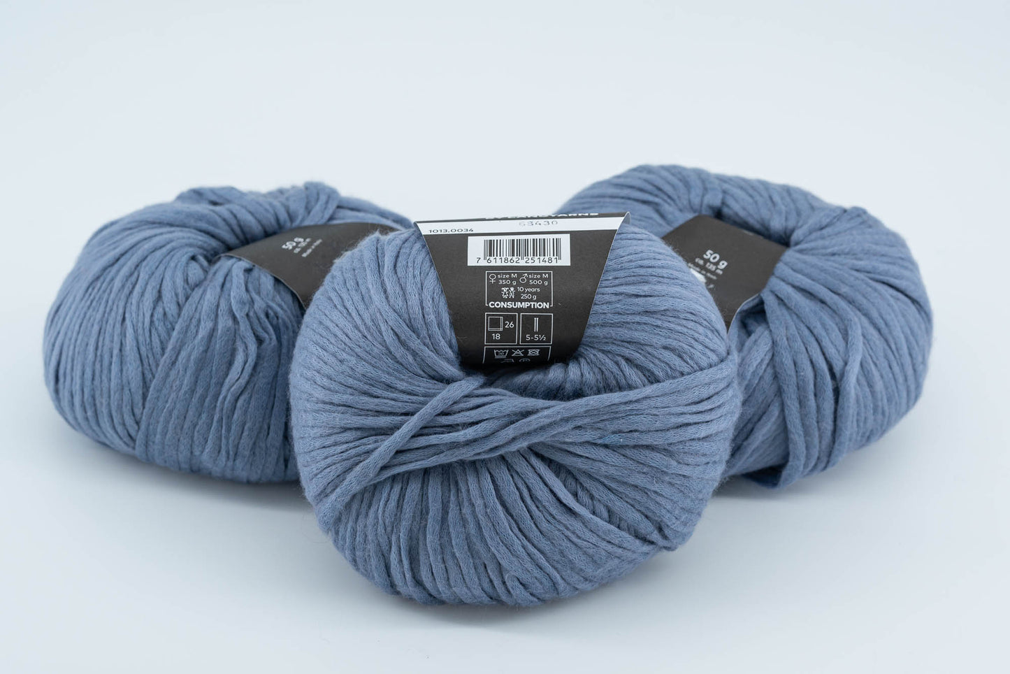 WOOLADDICTS by LANGYARNS HAPPINESS - Lot of 3 Skeins