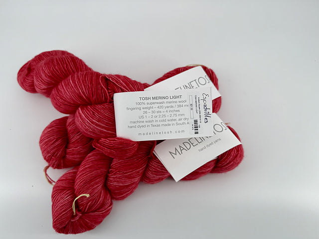 madelinetosh Tosh Merino Light - Lot of 3 Skeins