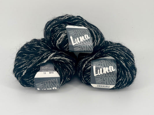 Lana Grossa Luna (Mohair blend) - Lot of 3 Skeins