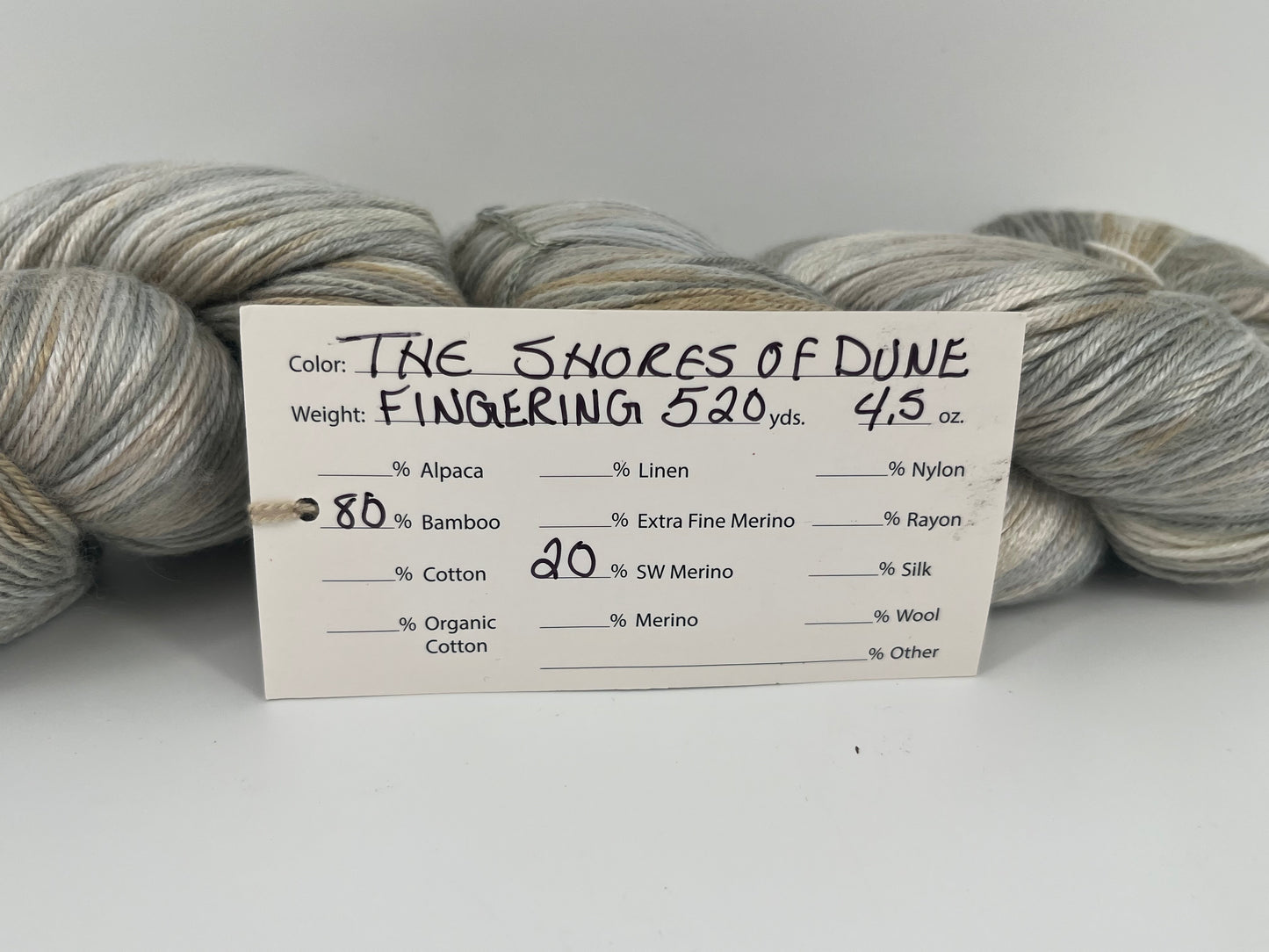 The Fiber Dyet Fingering