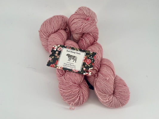 Bad Sheep Yarn Merino Silk Fingering - Lot of 2 Skeins