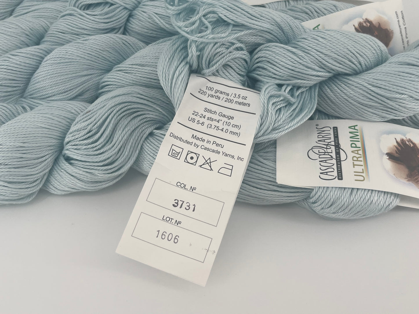 Cascade Yarns Ultra Pima - Lot of 4