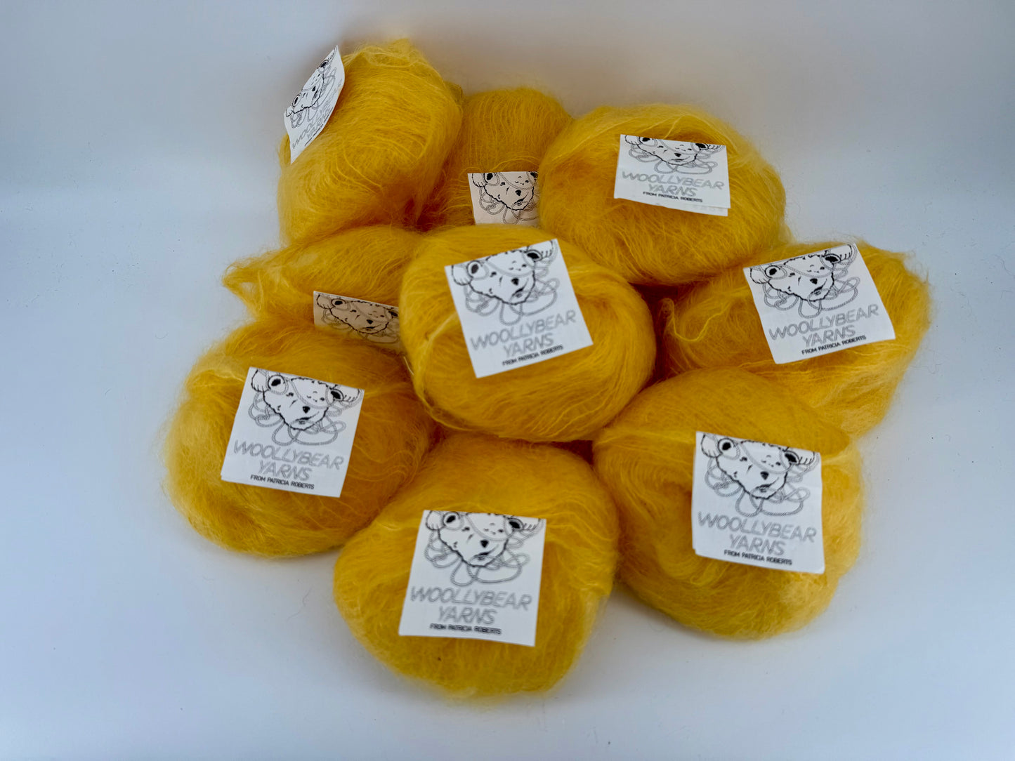 Woollybear Yarns 100% Mohair - Multiple Available