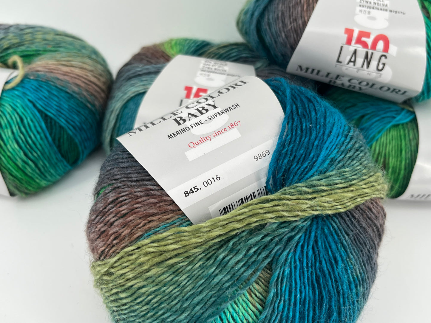 Lang Yarns Mille Colori Baby - Lot of 5
