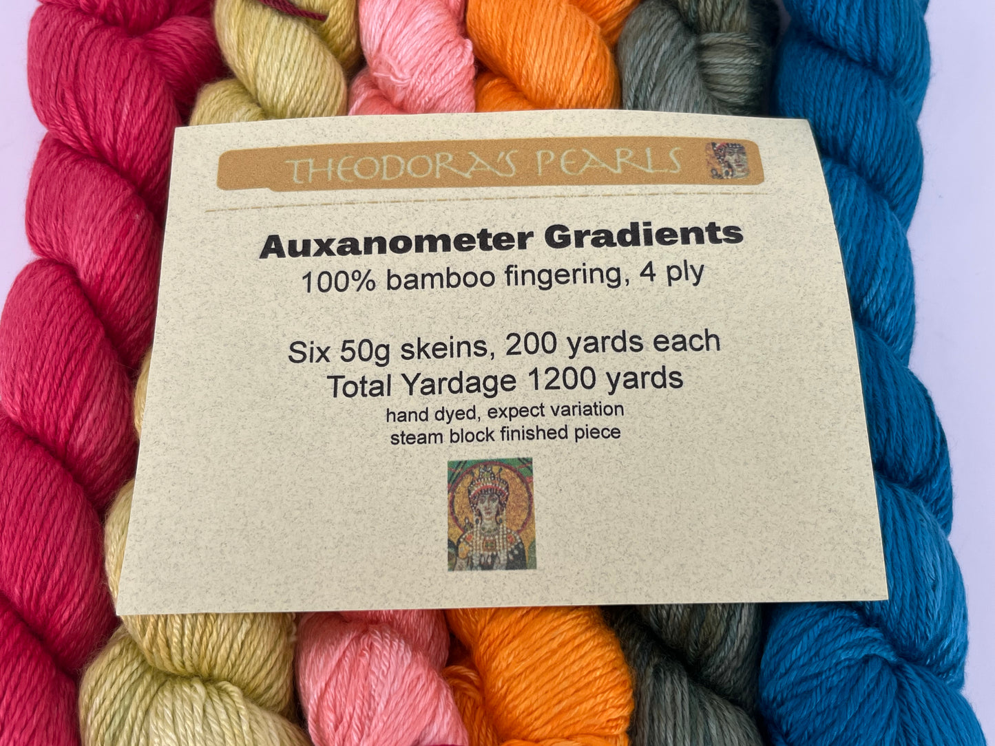 Theodora's Pearls Auxanometer Gradients