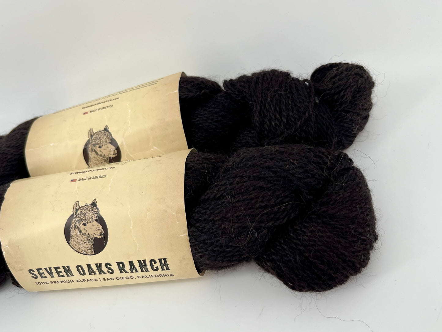 Seven Oaks Ranch Alpaca Sport - Lot of 2 Skeins