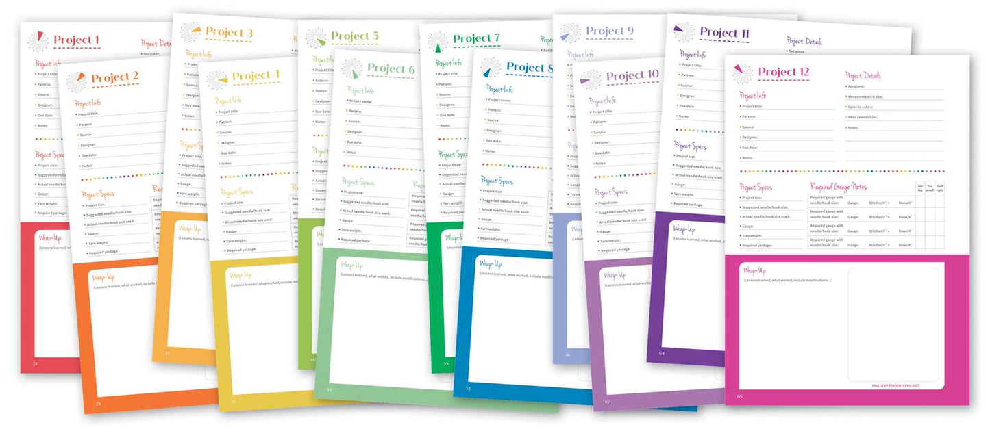 Knit & Crochet Project Planner