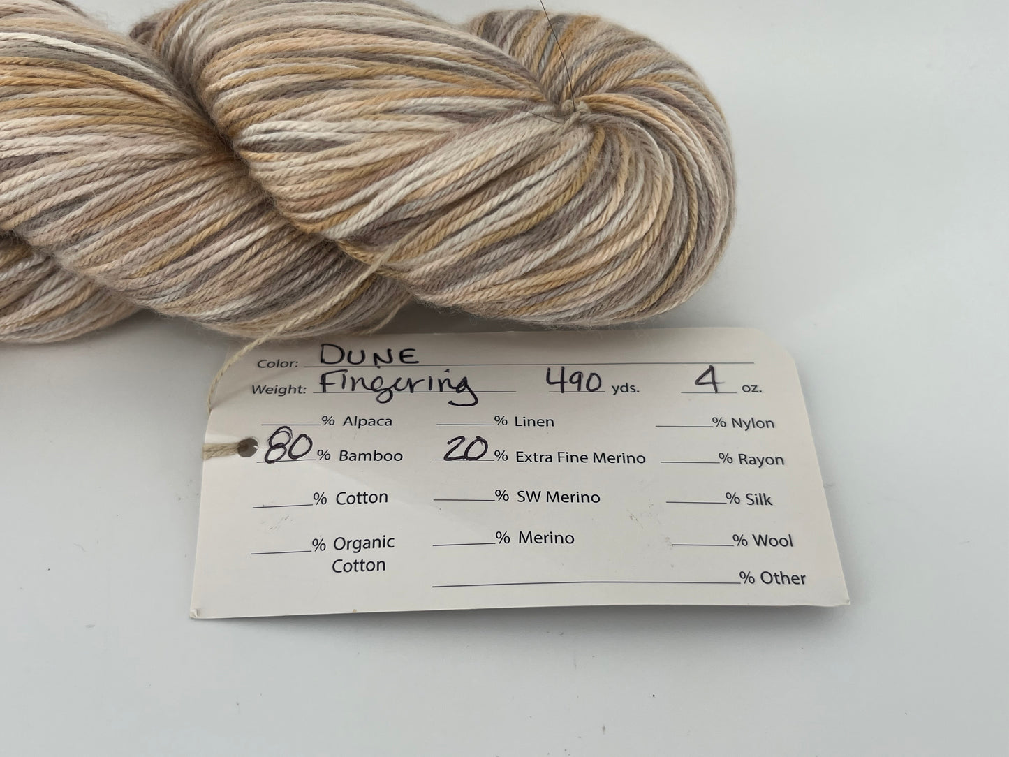 The Fiber Dyet Fingering