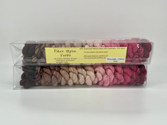 Fiber Optic Yarns Kashmir - 15 Mini Skeins