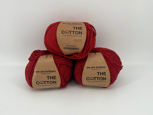 we are knitters The Cotton - Lot of 3