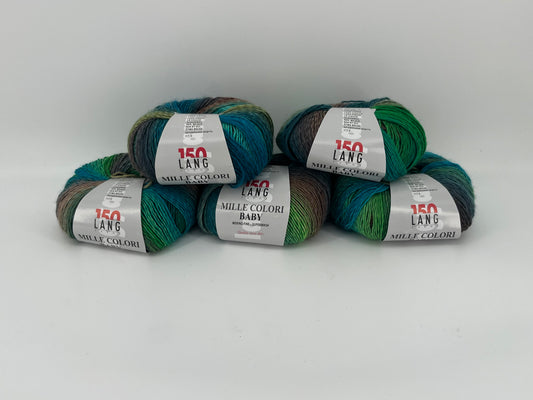 Lang Yarns Mille Colori Baby - Lot of 5