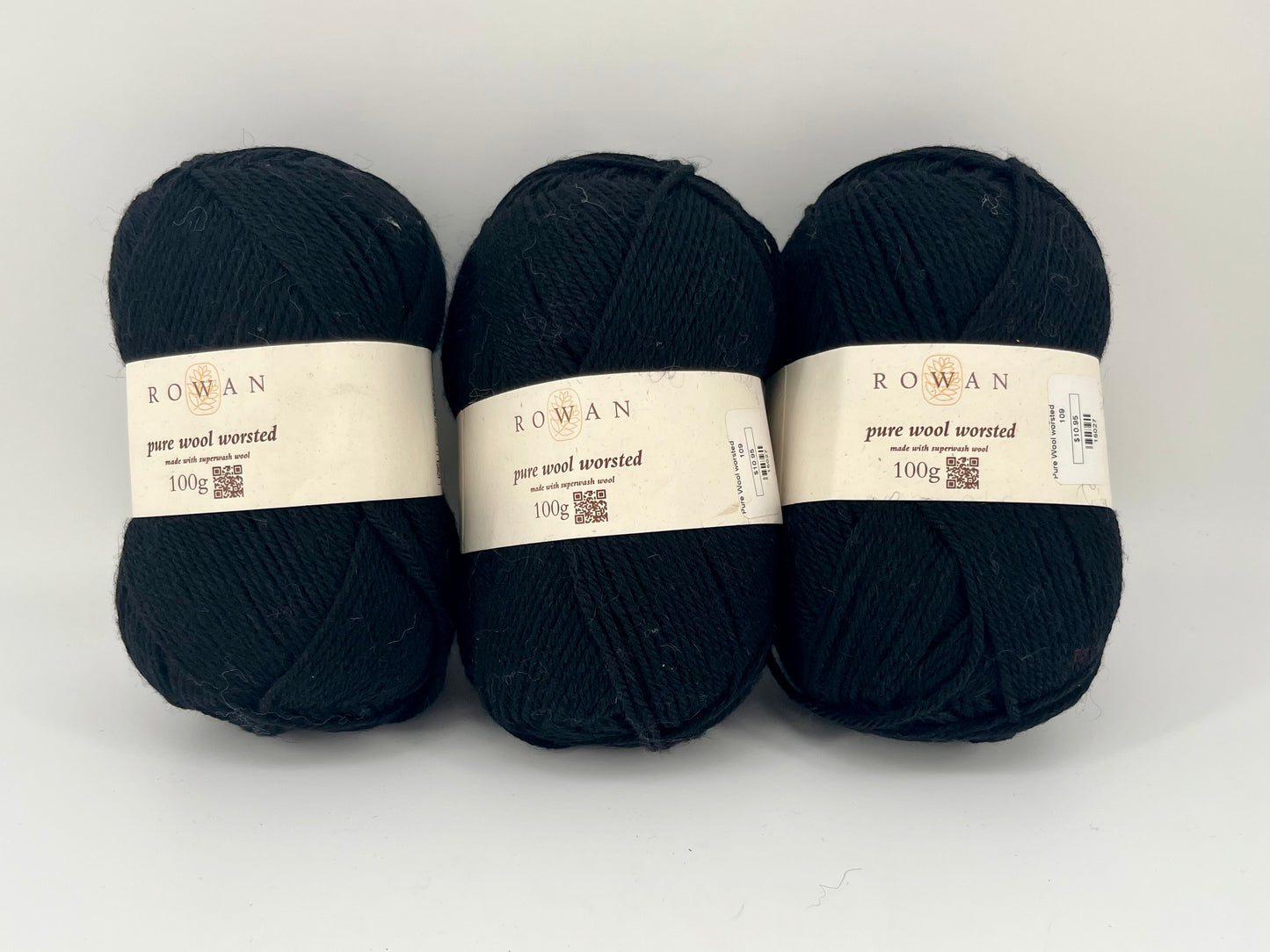 Rowan Pure Wool Superwash Worsted - Lot of 3 Skeins