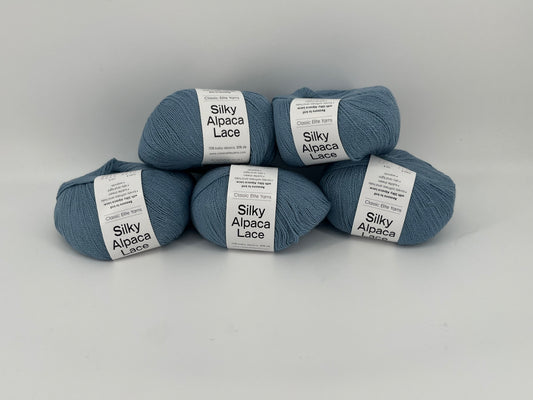 Classic Elite Yarns Silky Alpaca Lace - Lot of 5