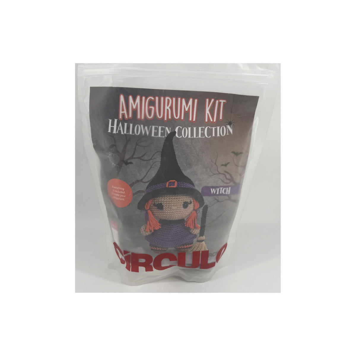 Circulo Halloween Amigurumi Crochet Kit - Witch