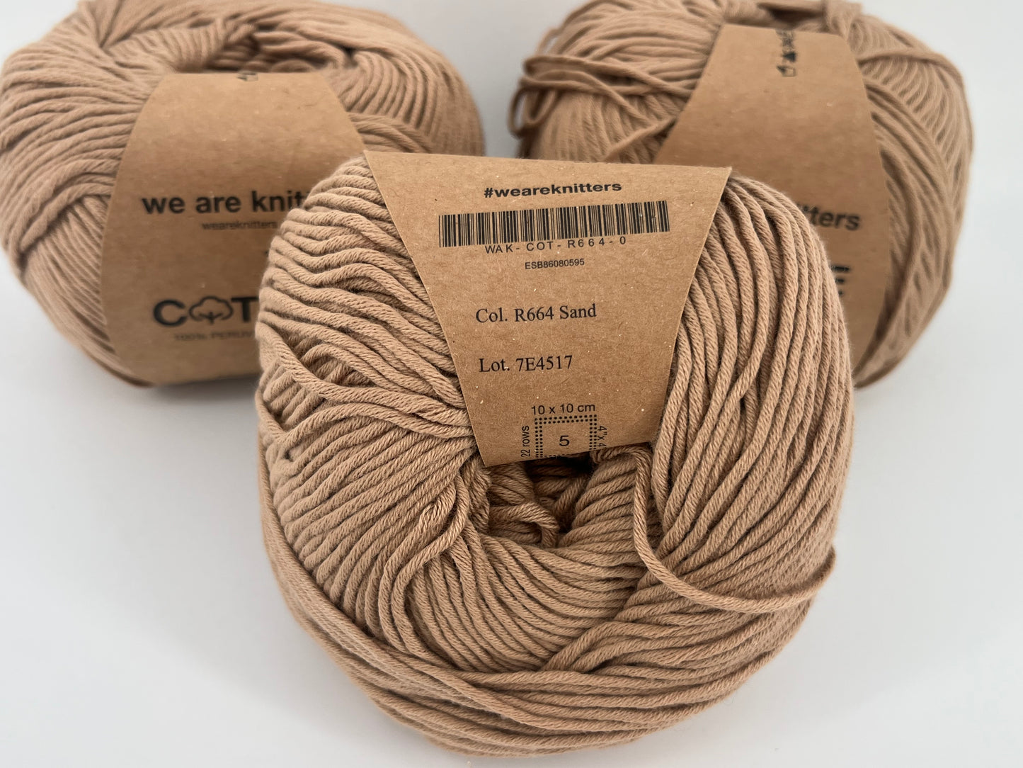 we are knitters The Cotton - Lot of 3