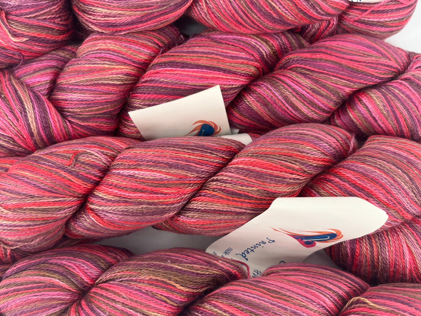 Claudia Hand Painted Yarns Silk Lace - Lot of 4