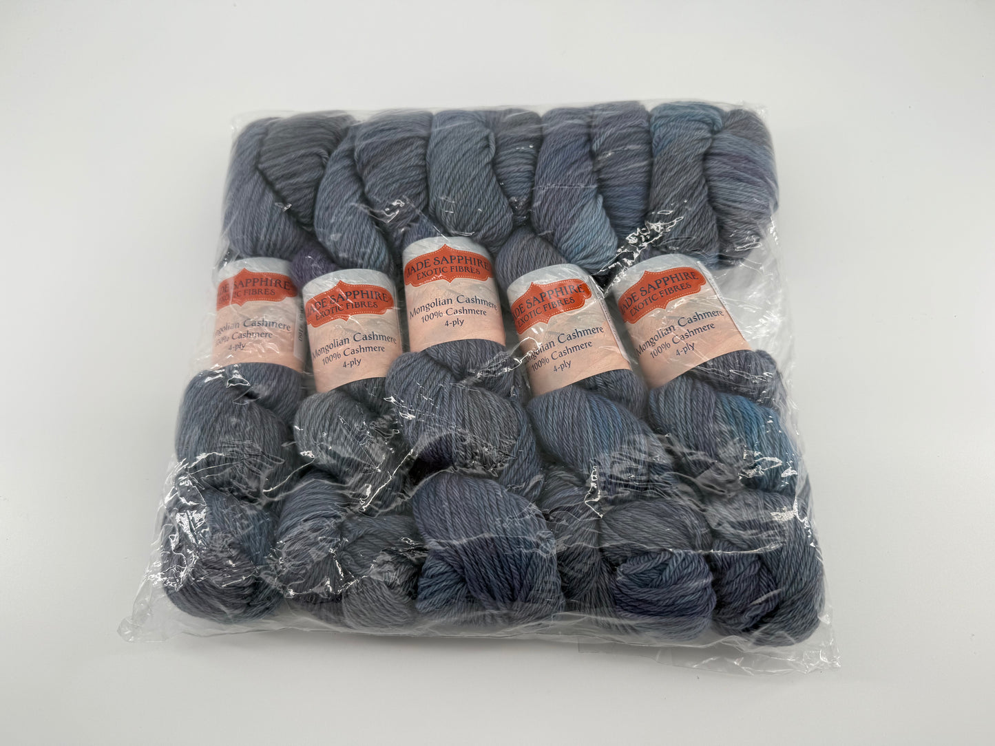 Jade Sapphire Mongolian Cashmere 4-Ply - Lot of 5