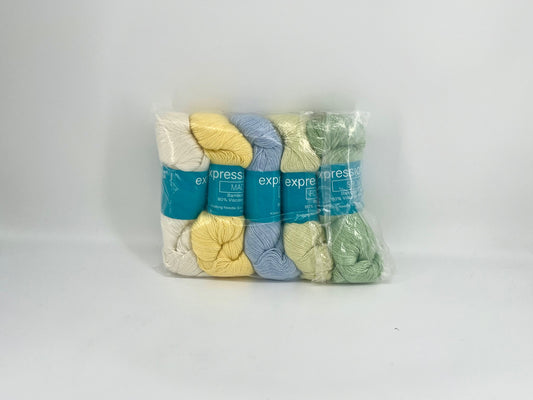 Expression Fiber Arts Bamboo Alpaca Fingering - Lot of 5