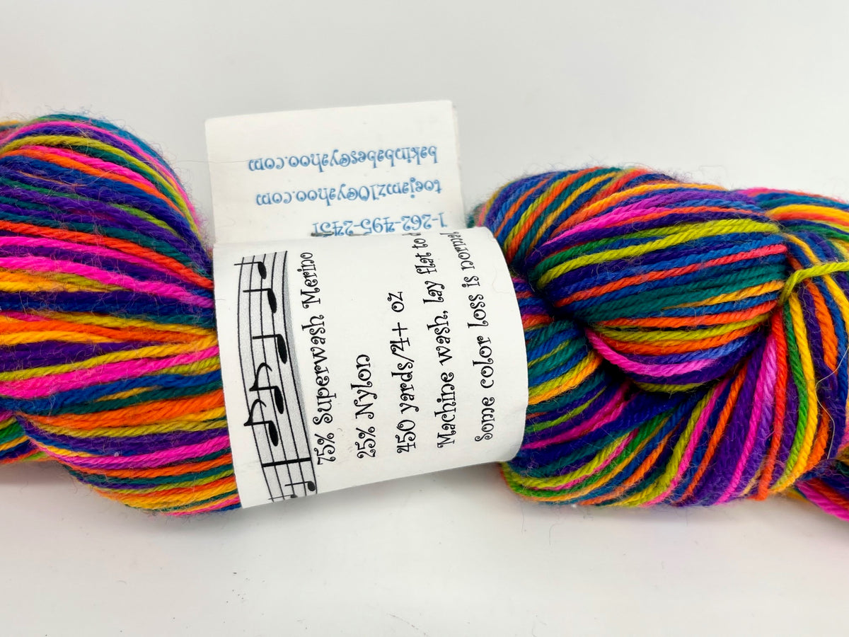 Happy Hands Yarn Toe Jamz