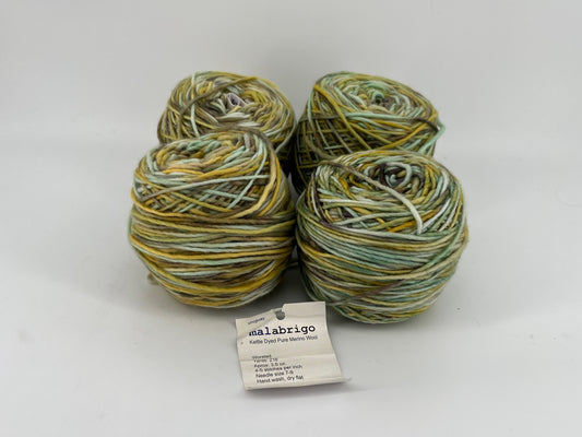 Malabrigo Yarn Worsted - Lot of 4