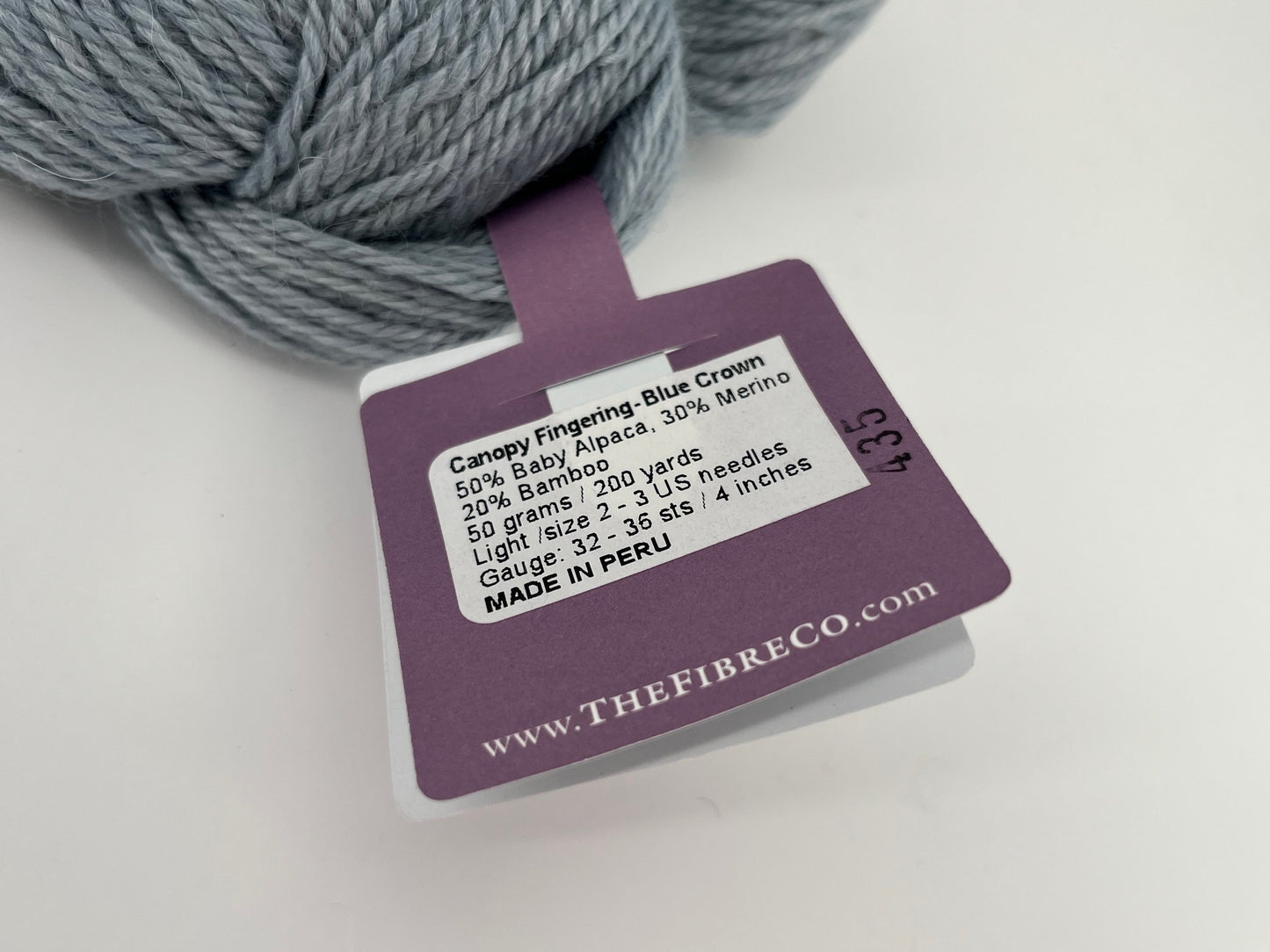 The Fibre Co Canopy Fingering - Lot of 3