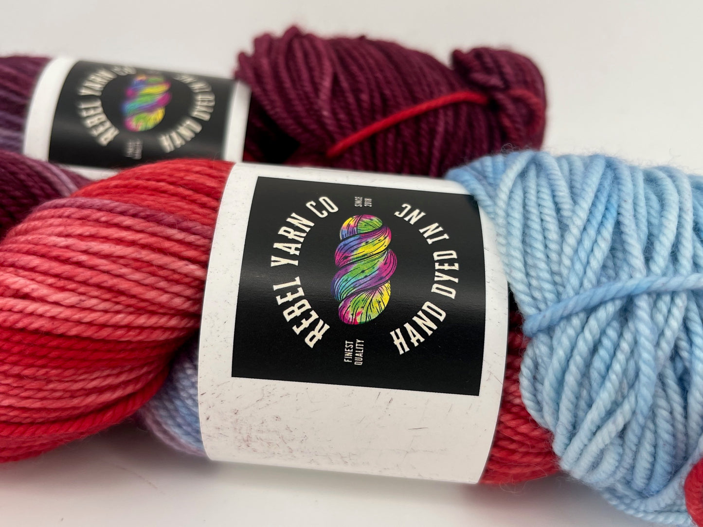 Rebel Yarn Co. Luxe DK - Lot of 2