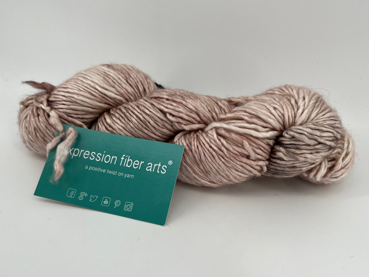 Expression Fiber Arts Superwash Merino Silk Pearlescent Worsted