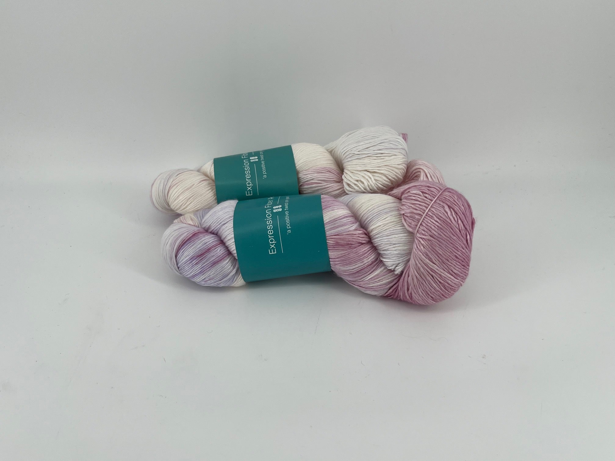 Expression Fiber Arts Superwash Merino Silk Pearlescent Fingering - Lot of 2