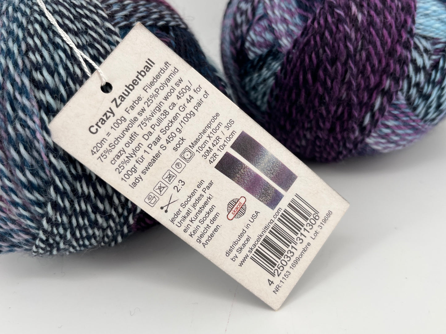 Schoppel-Wolle Zauberball® Crazy - Lot of 2