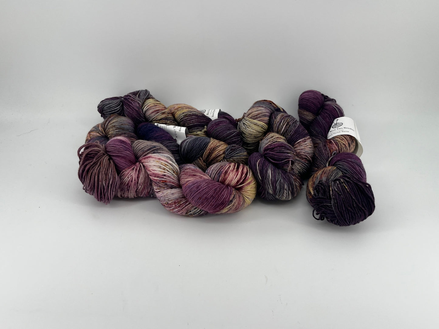 A Guy With Two Needles Yarn Softy Strong Sport - Lot of 5