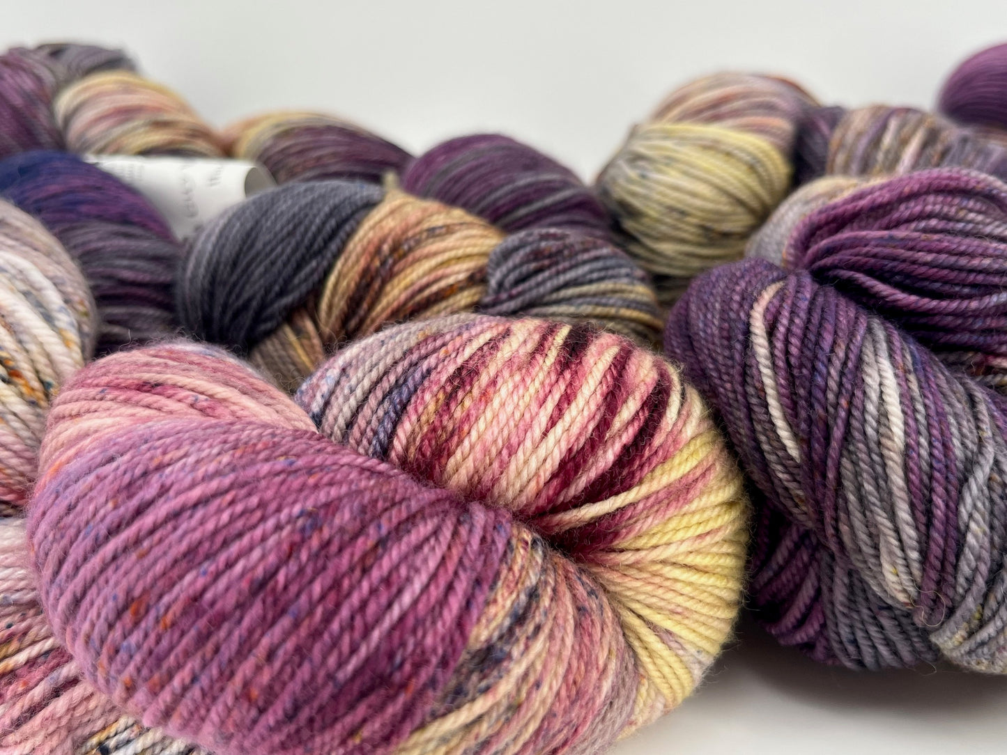 A Guy With Two Needles Yarn Softy Strong Sport - Lot of 5