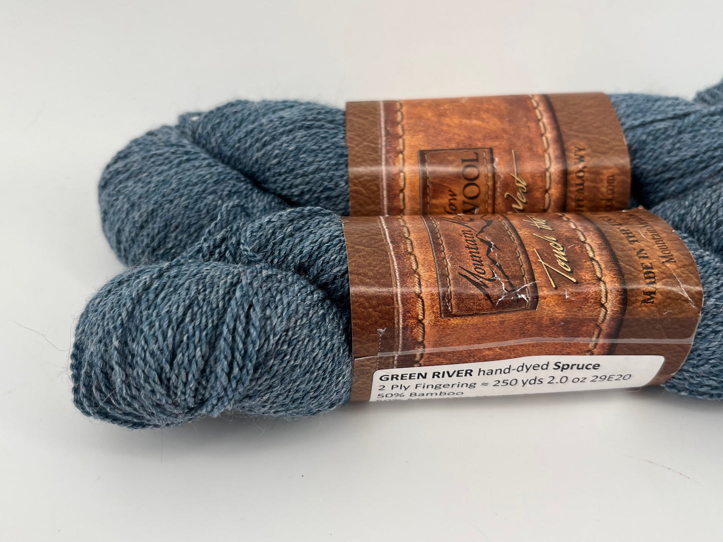Mountain Meadow Wool Green River Fingering - Lot of 2
