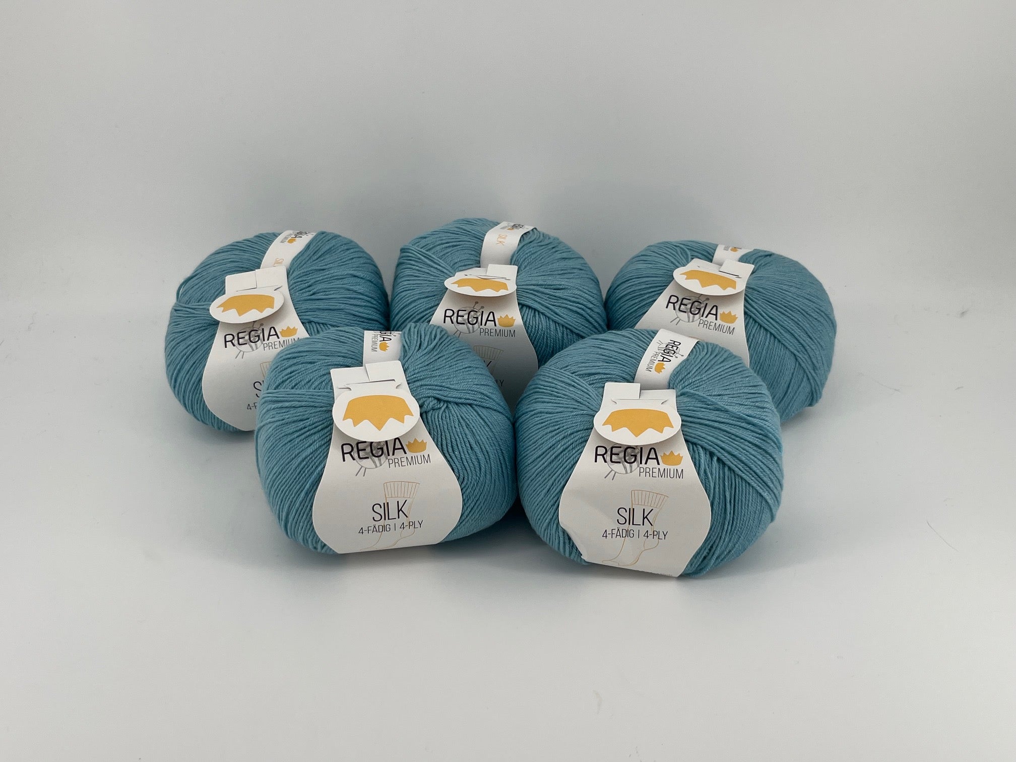 Schachenmayr Regia Premium Silk 4-ply - Lot of 5