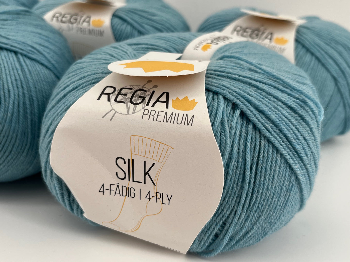 Schachenmayr Regia Premium Silk 4-ply - Lot of 5
