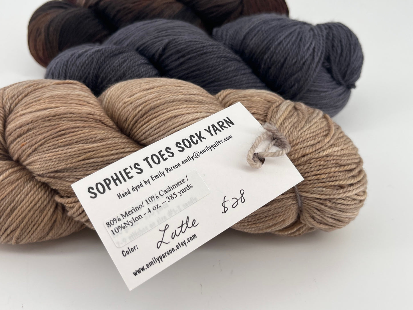 Sophie's Toes Sock Yarn - Lot of 3