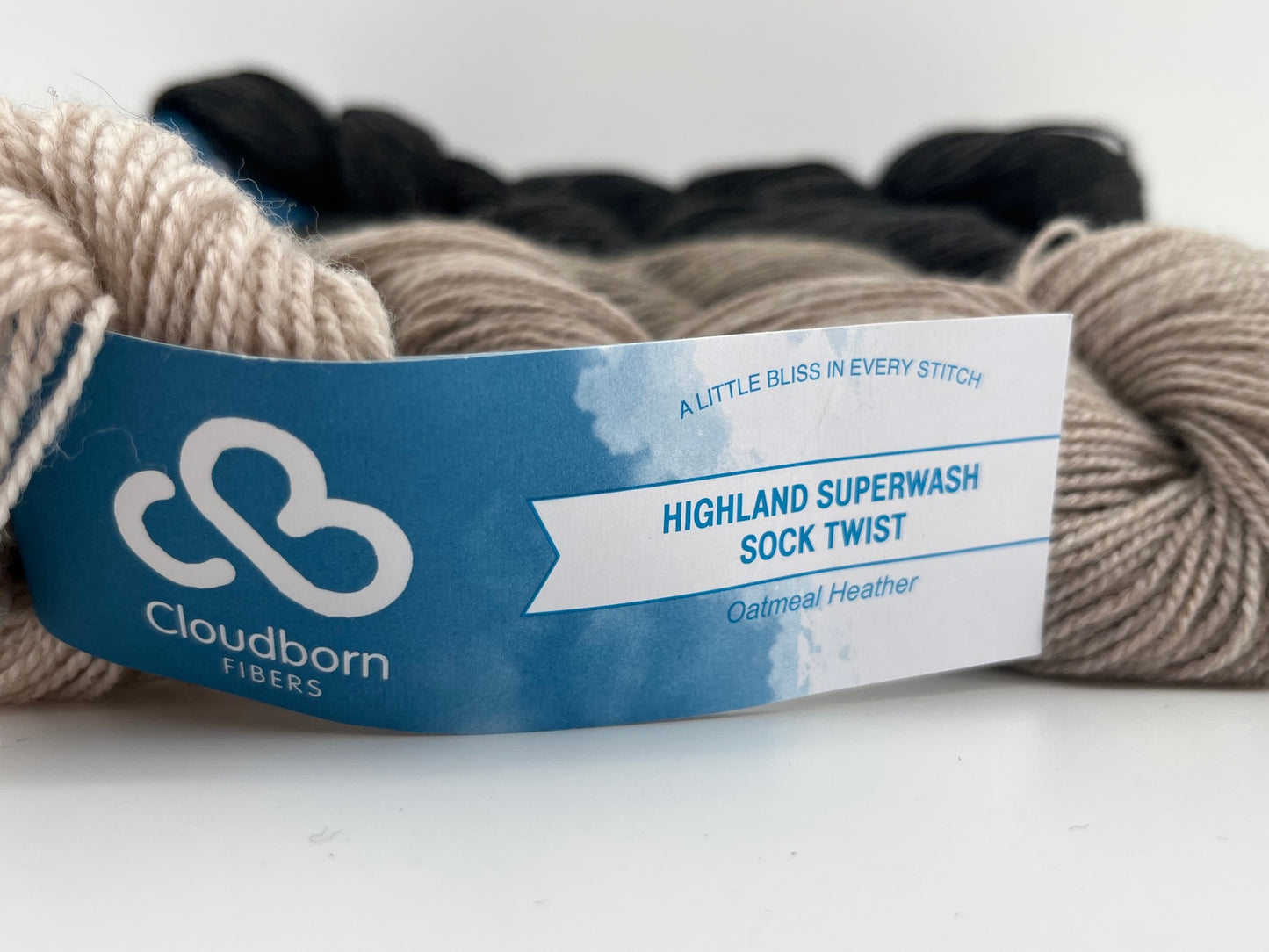 Cloudborn Fibers Highland Superwash Sock Twist - Lot of 5