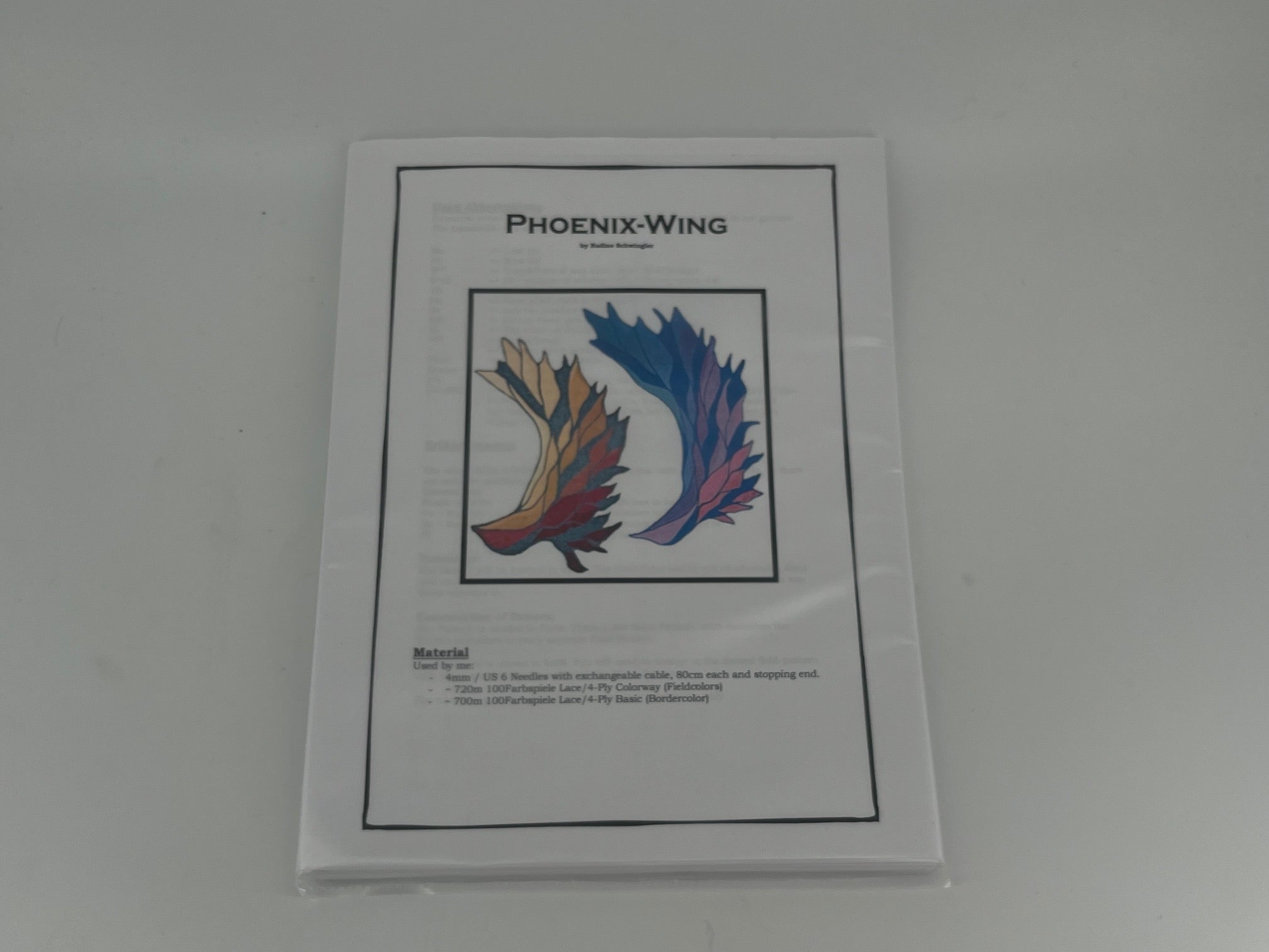 Phoenix-Wing Wrap Knitting Kit