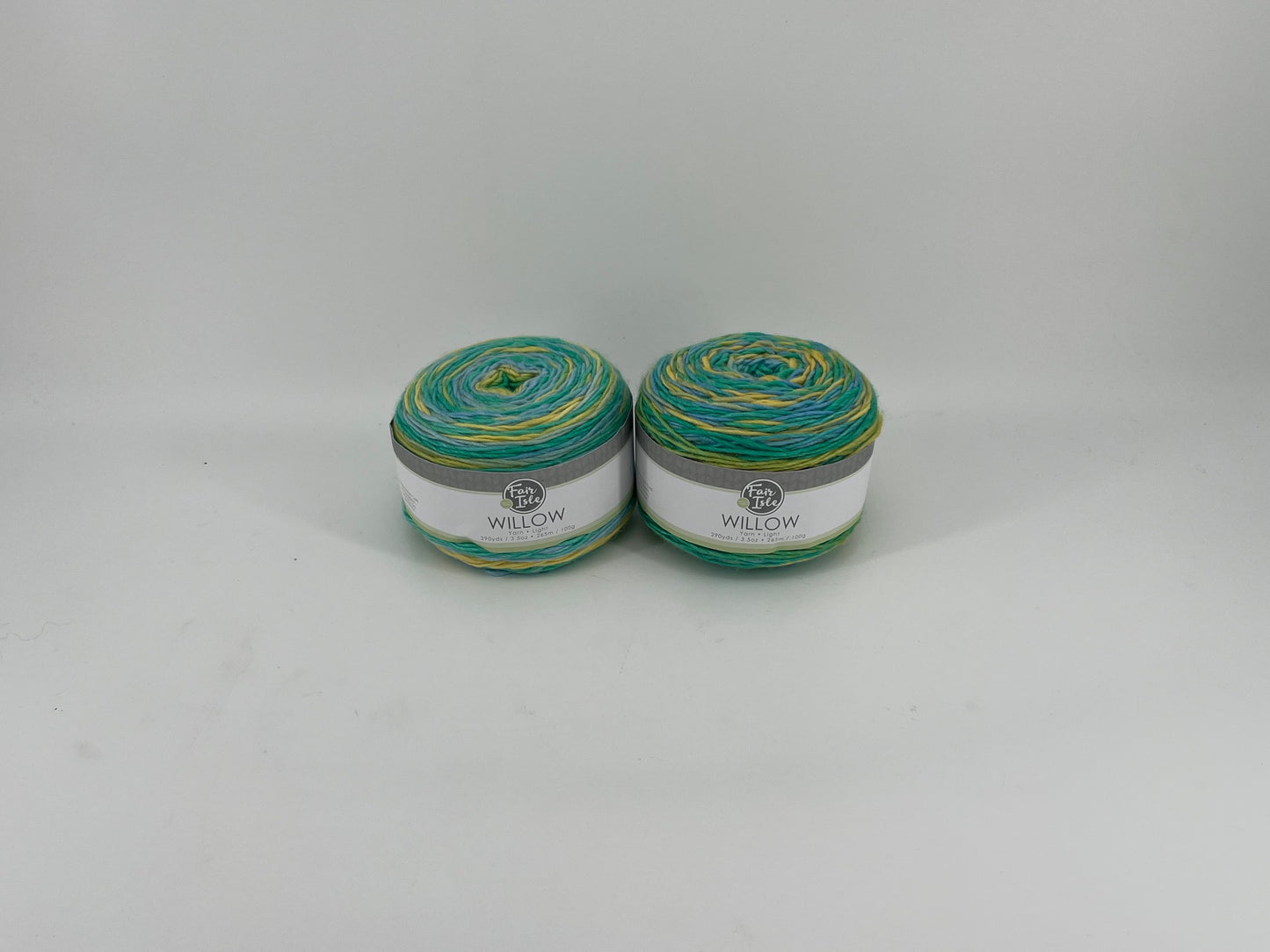Fair Isle Yarn Willow - Lot of 2