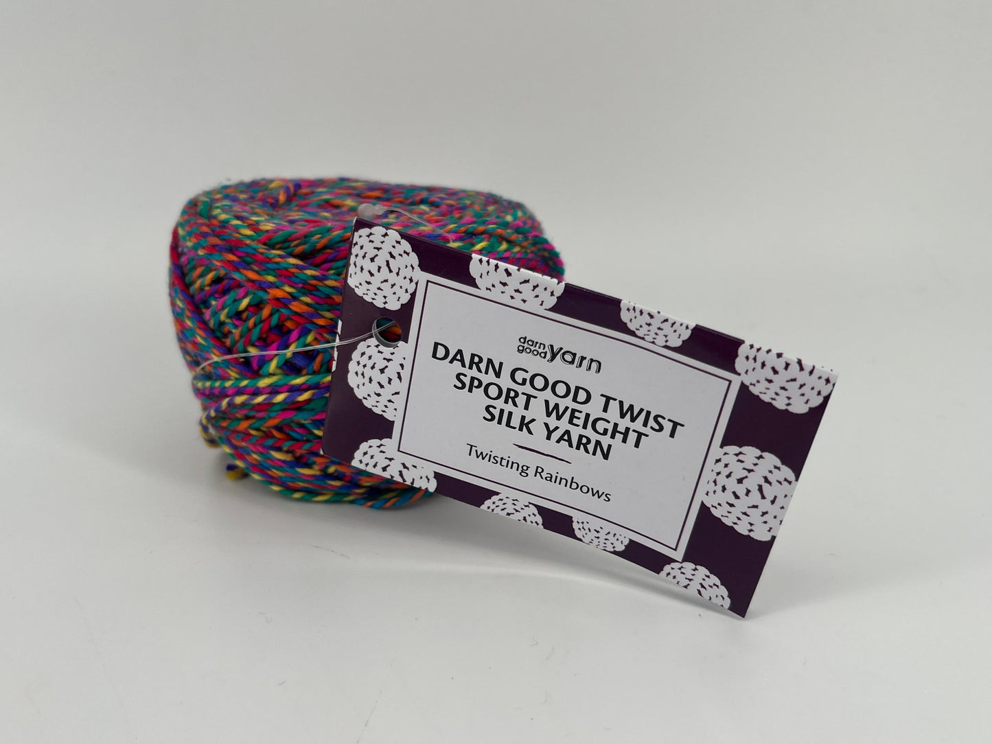 Darn Good Yarn Twist Sport Weight Silk