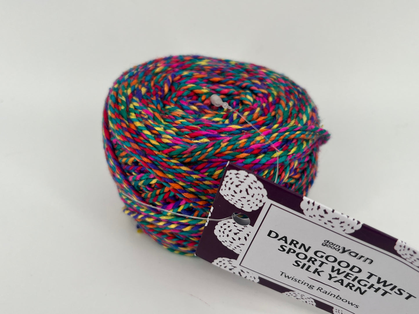 Darn Good Yarn Twist Sport Weight Silk