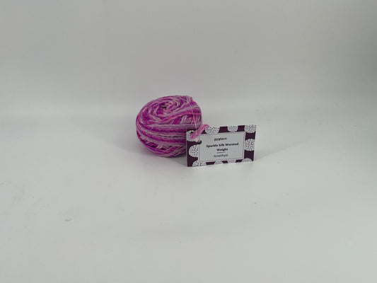 Darn Good Yarn Sparkle Worsted Weight Silk