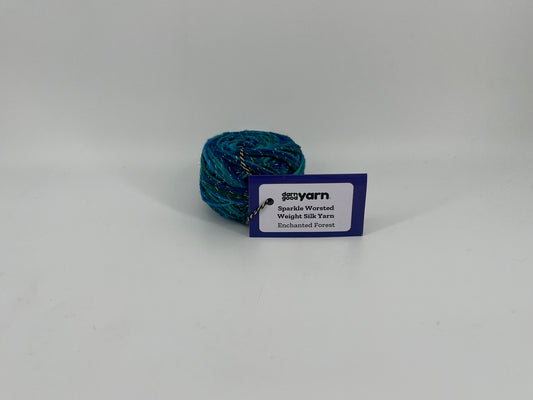 Darn Good Yarn Sparkle Worsted Weight Silk