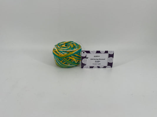 Darn Good Yarn Silk Roving Worsted Weight