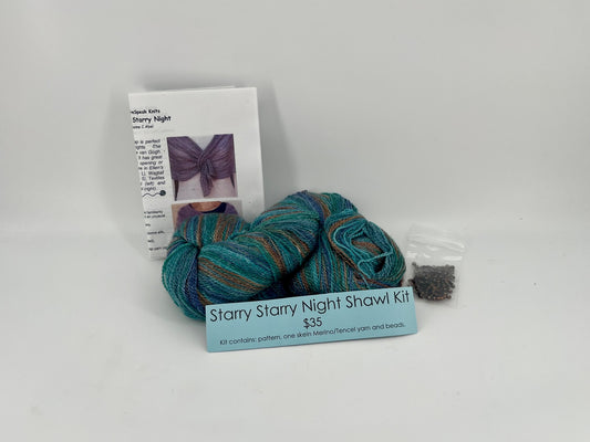 Starry Starry Night Shawl Kit
