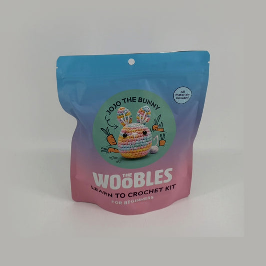 The Woobles Jojo The Bunny Crochet Kit – Beginner - Pastel