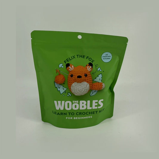 The Woobles Felix the Fox Crochet Kit – Beginner