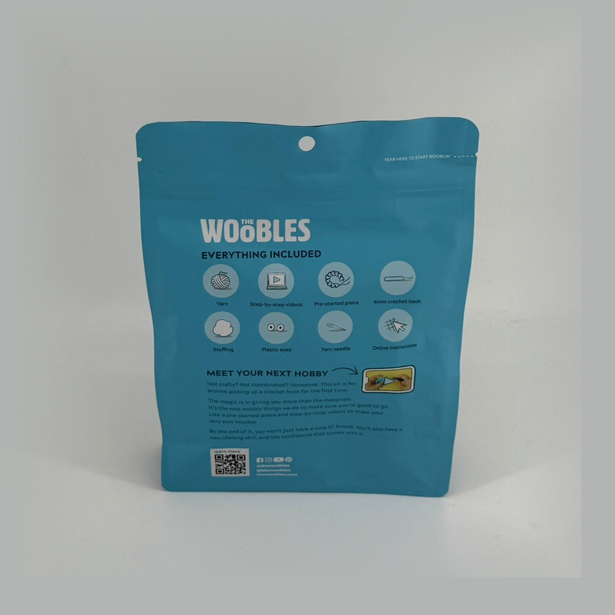 The Woobles Cornelius The Bee Crochet Kit – Beginner