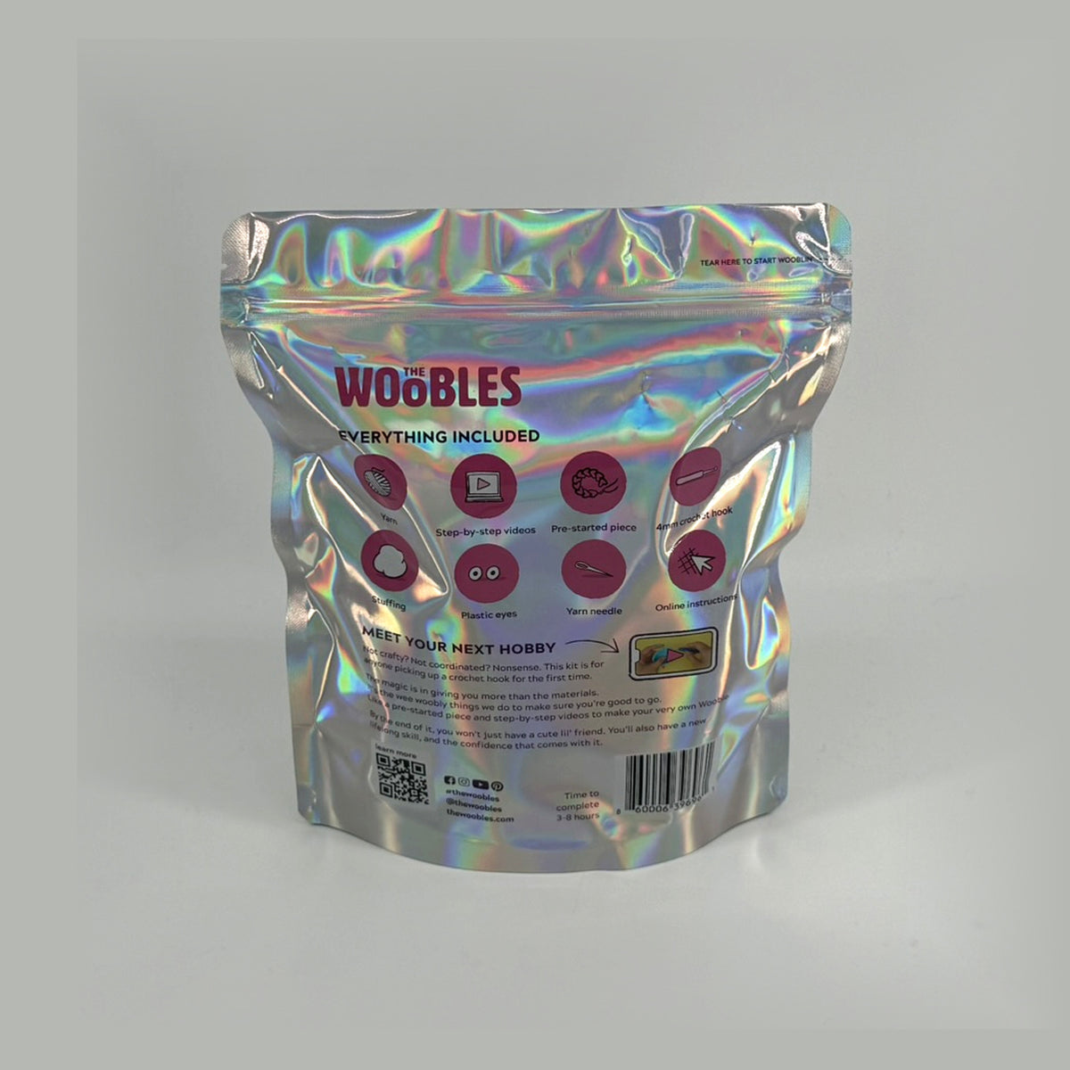 The Woobles Billy The Unicorn Crochet Kit – Beginner