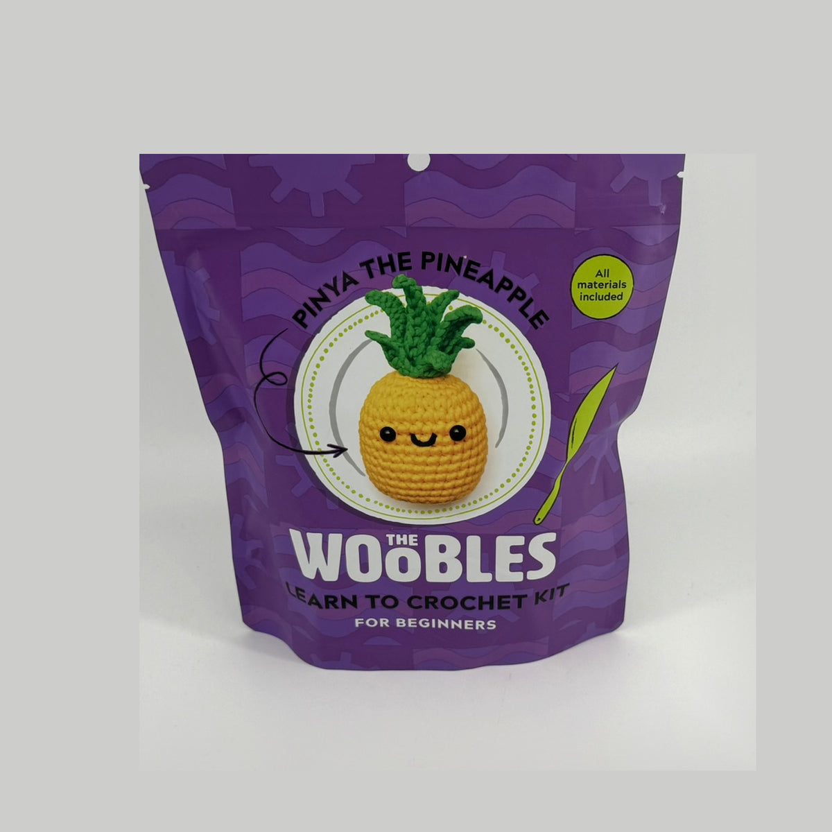 The Woobles Pinya The Pineapple Crochet Kit – Beginner